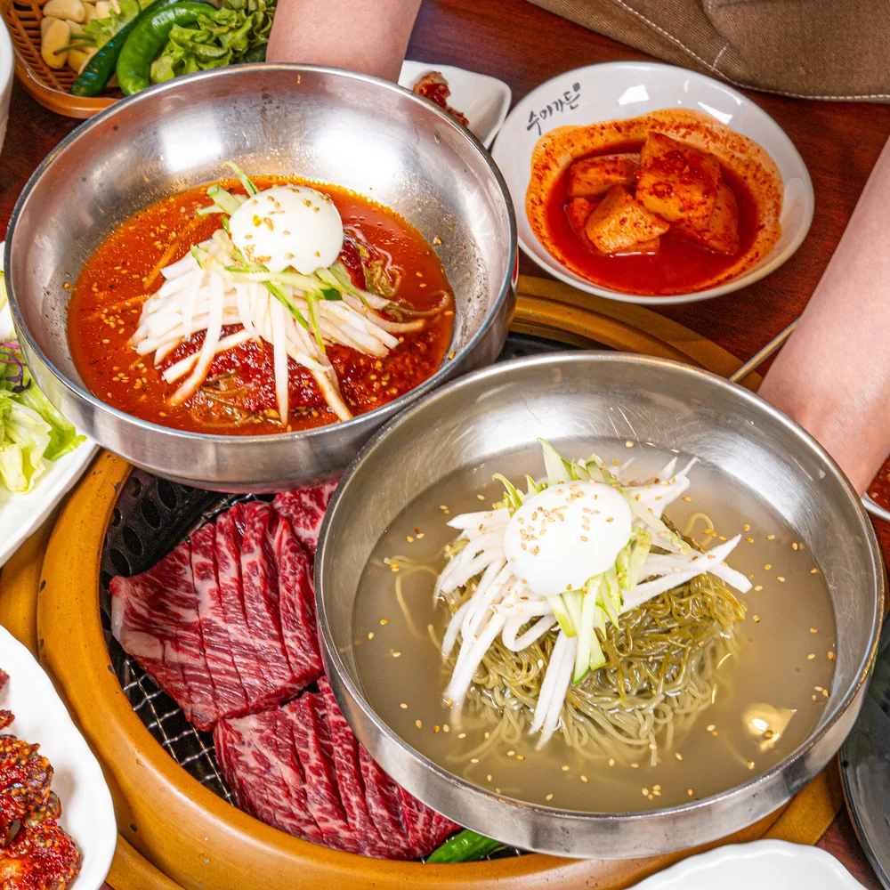 연비빔냉면 / 연물냉면